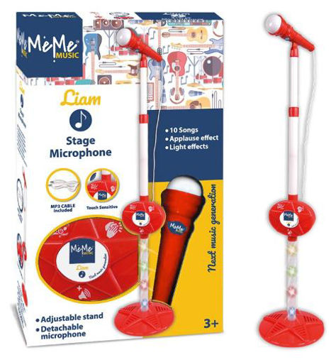 Picture of Liam MP3 Stage Microphone Red